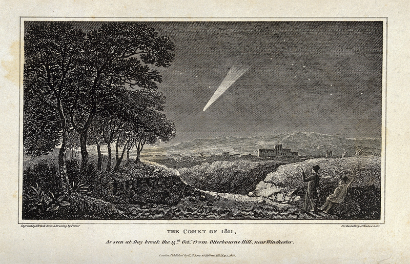 Illustration for article titled Stunning Depictions of Ancient Comets That Scared the Hell Out of Humans